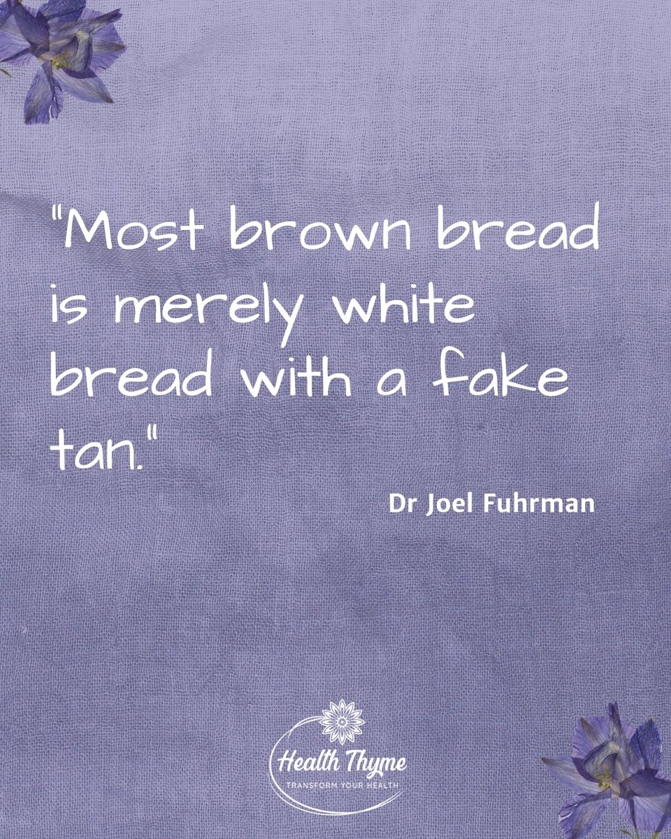 health_thymes's tweet image. Brown bread is no more than regular white bread coloured brown by using chemicals plus the chemicals added to extend the shelf life. Processed foods cause a toxic overload in our bodies. 
#toxicoverload #healthcoaching #foodchemicals #processedfood #healthconsultation  #selfcare