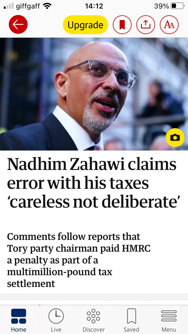 It’s not just Nadhim Zahawi:

▪️£570,000,000,000 is held by Britain’s super-rich in offshore tax havens

▪️£18,500,000,000 is lost in tax every year through these schemes

▪️£3,200,000,000 is avoided yearly by non-doms like PM’s wife

It’s time to end the scam.

#TaxTheRich