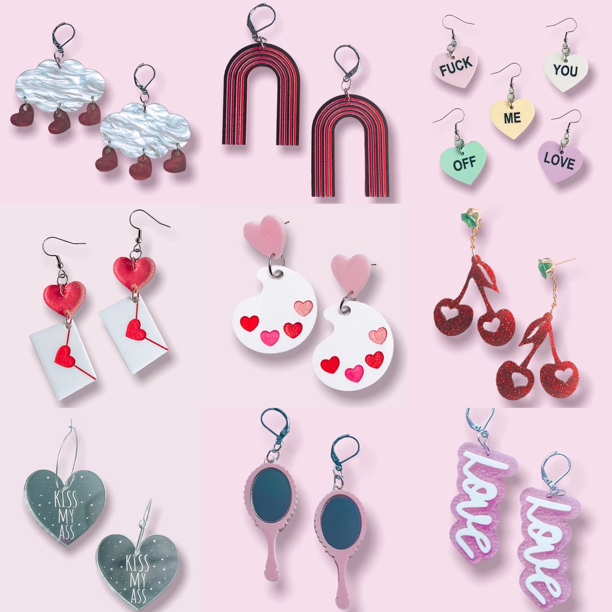 meownikaa's tweet image. once again im begging you to share my earrings 🫶🏼 just a mom trying to support her two kiddos with disabilities 🥹