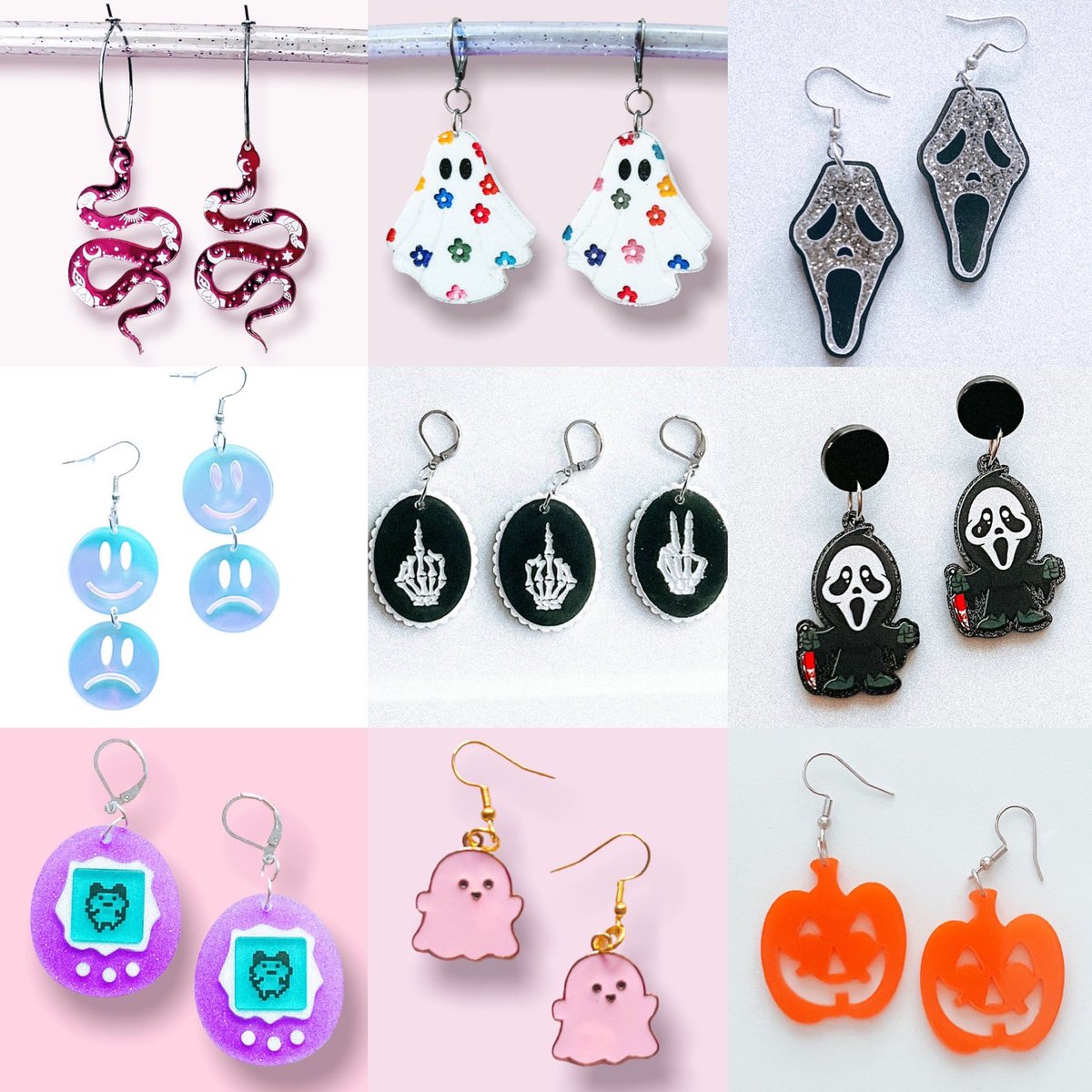 meownikaa's tweet image. once again im begging you to share my earrings 🫶🏼 just a mom trying to support her two kiddos with disabilities 🥹