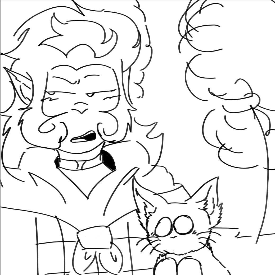 Who's gotdam cat is this