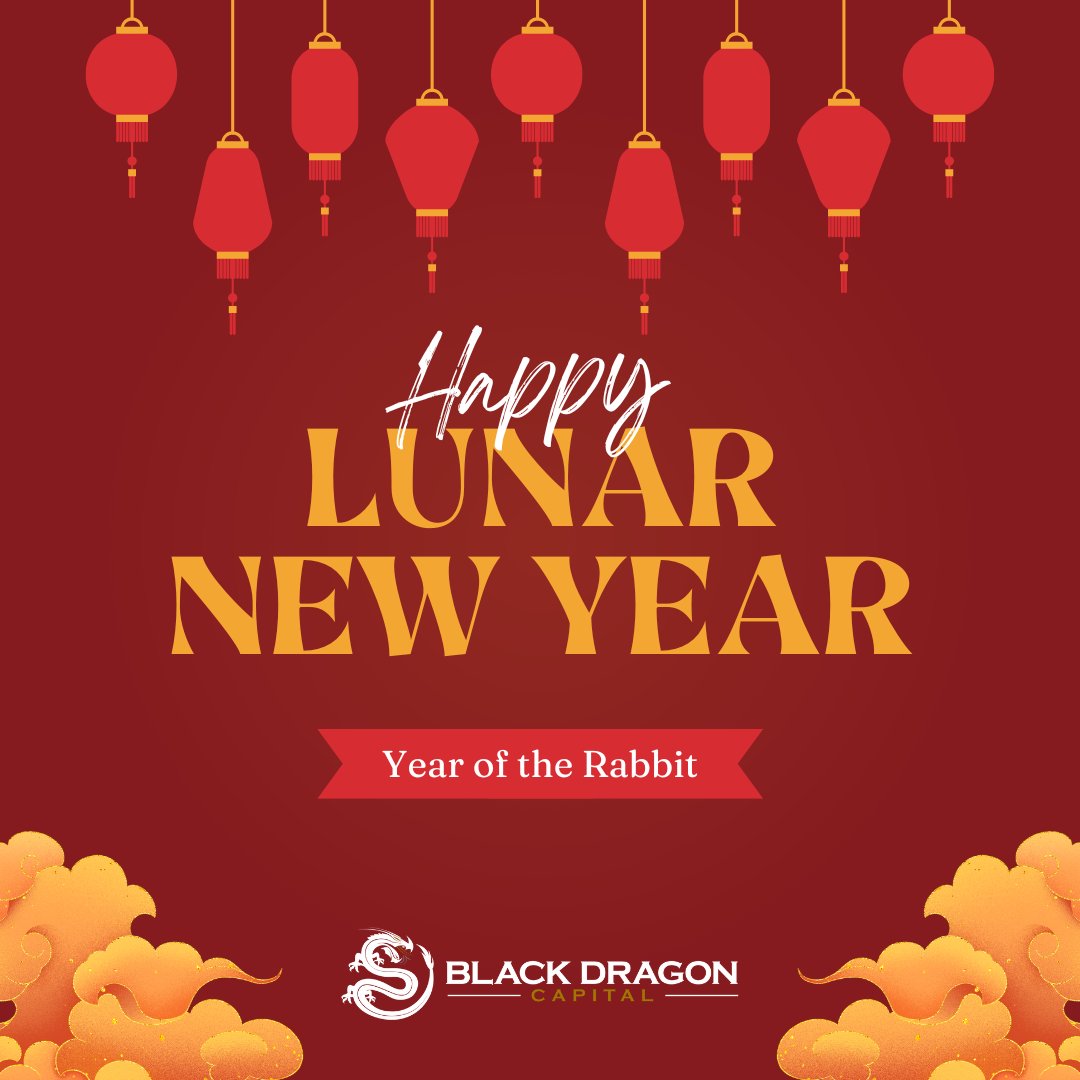 Gong Xi Fa Chai! Happy Lunar New Year from us here at Black Dragon Capital. May this year shower you with blessings, joy, and good health! 🎉

#HappyLunarNewYear #HappyChineseNewYear