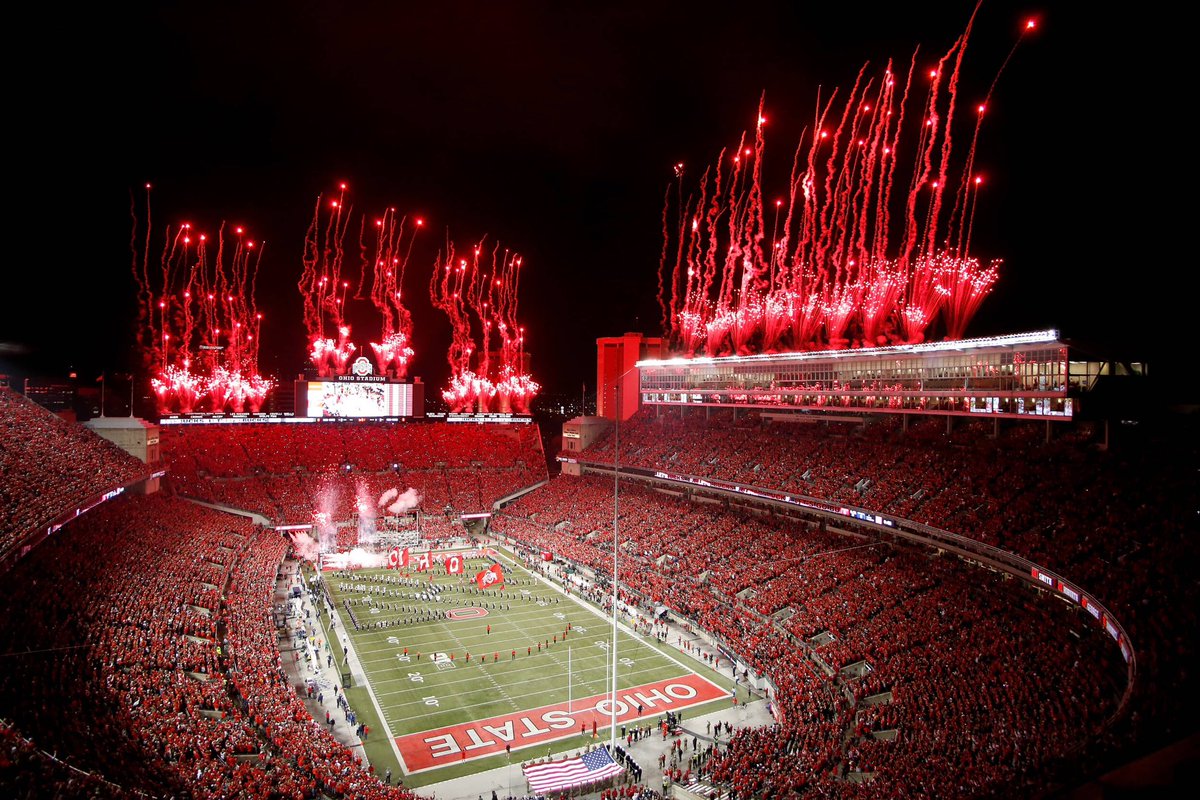 RiggsJameson's tweet photo. Extremely blessed to receive an offer from THE Ohio State University! Thank you to @CoachJFrye for stopping by! #AGTG #GoBucks @OhioStateFB @ryandaytime @CoachSollenne @Mansell247 @adamgorney @ChadSimmons_ @hiramhornetsFB https://t.co/0qYIDEAJm4