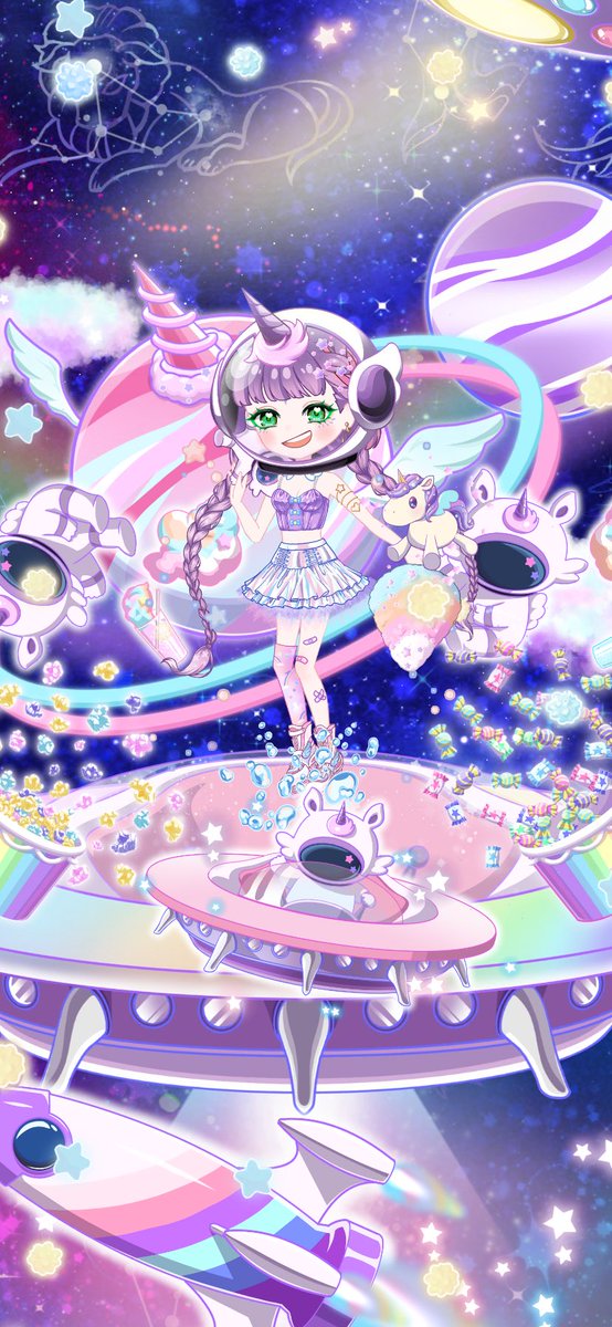 C0maKicchi's tweet photo. ステラ禁を誓った翌日にガチャぶん回す背徳感よ…
後悔してません宇宙人キャワァアア!!!
真ん中にマイク置いちゃうひさちゃん
すこ(^p^)

今日からバレンタインイベたのしみ
#ペアリウム https://t.co/4mUSID1Hsz