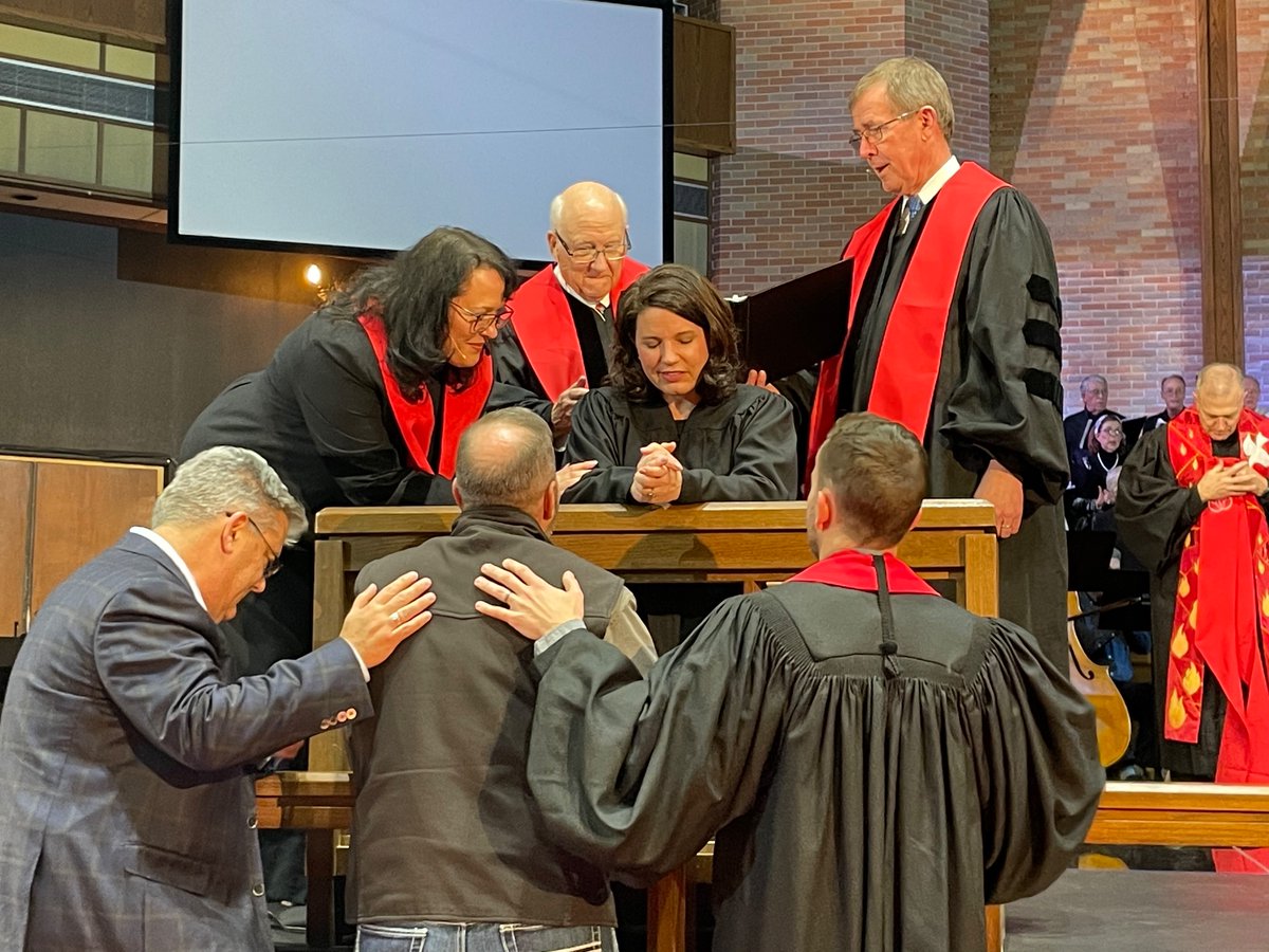 castlerockn's tweet photo. #beneaththesurfacenews Stephenville’s own Melissa Castleberry becomes the first person in the world to be ordained into the newly formed Global Methodist denomination. Ordination service was conclusion to the annual conference of the Mid-Tex Conf. Of the Global Methodist Church. https://t.co/NsjY71UcDk