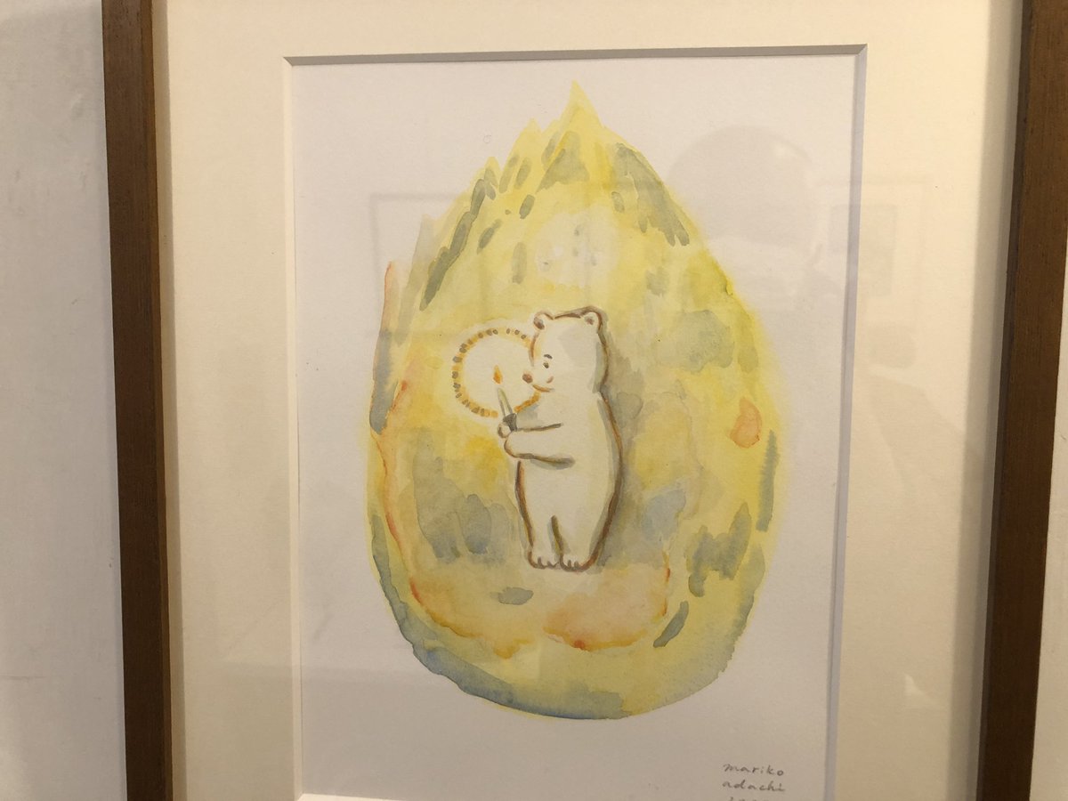 安達茉莉子さんの個展「#言葉のない祈り」を、7周年を迎えた谷中・ひる