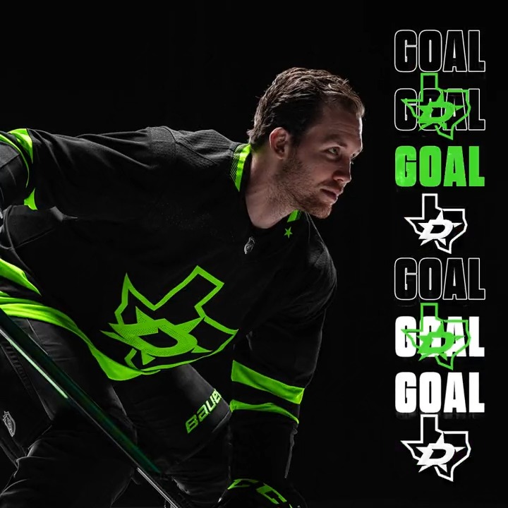 The Dallas Stars' Blackout Jerseys Are Awesome