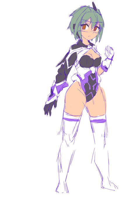 こういう落書きを出すのはFANBOXがいいとおもうんだけど
こんなラフ1枚でFANBOXを更新するのはちょっと重いな～
となって結局ツイッターに雑に投下しちゃう 