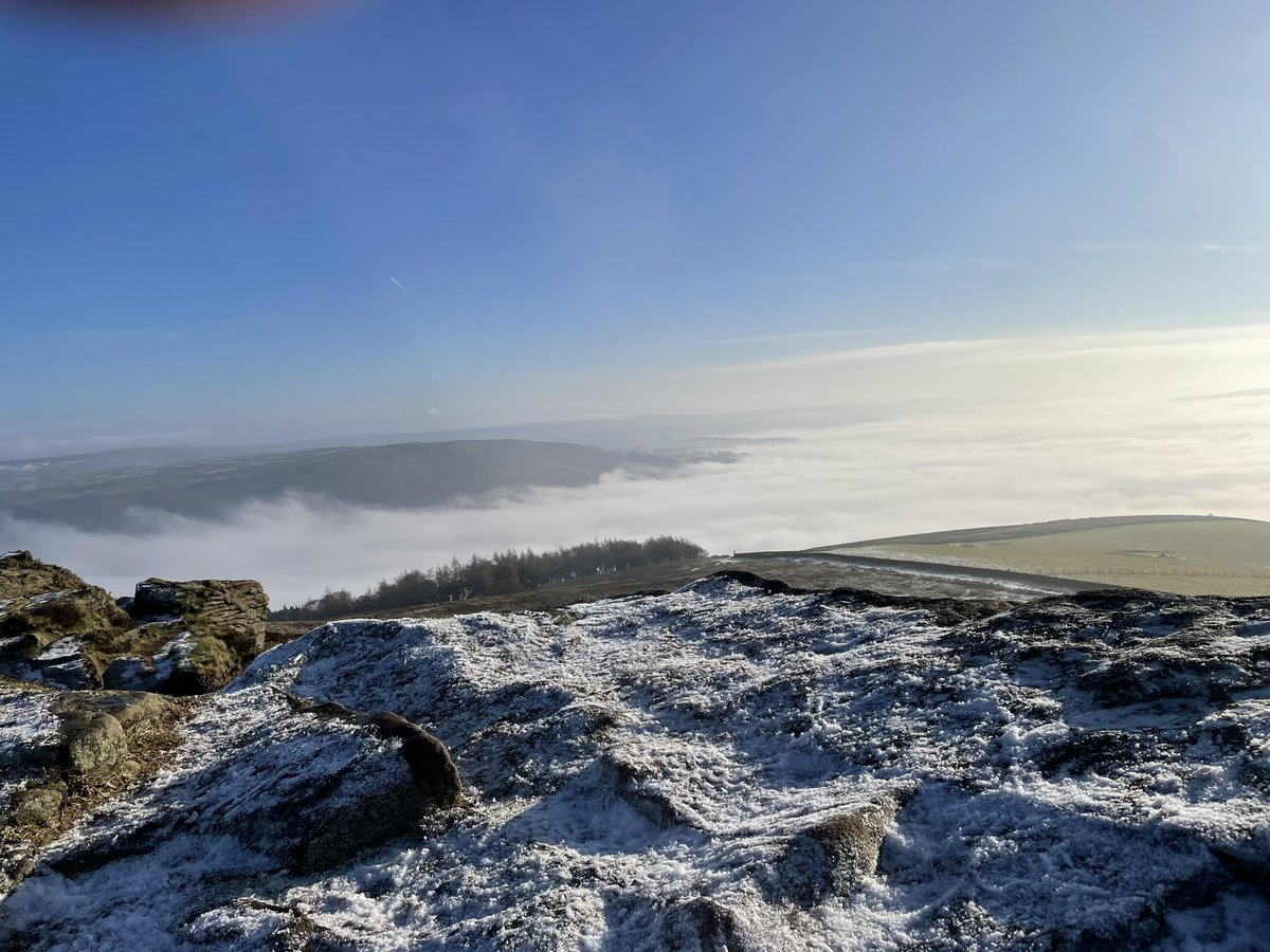 On cloud 9 after catching the inversions at Win Hill today ☁️👌🏻

#peakdistrict #yourpeakdistrict #winhill #cloudinversion #cloud #hikingadventures #hiking #trig #trigpoint #thegreatoutdoors #hikemoreworryless