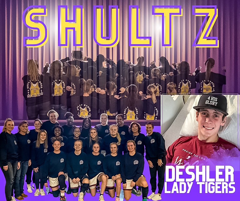 Loyal2Mission's tweet photo. Tonight the Deshler Lady Tigers honored Kade Shultz in their victory against Florence. We are praying for you, Kade! #ShultzStrong https://t.co/7VixGgS4jZ