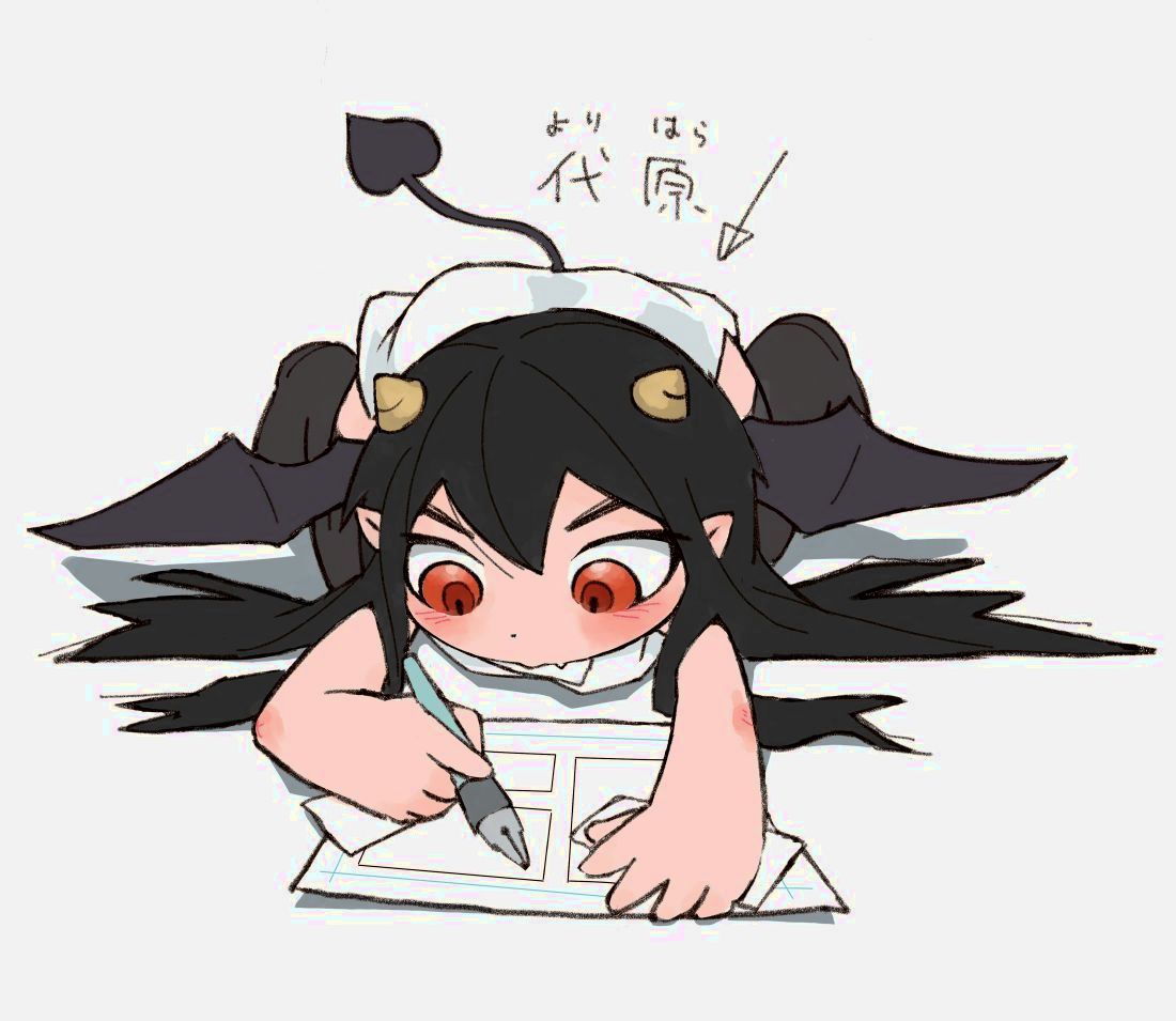 「代原(呼び捨てでよりはら)…見た目も欲しい要素も全部乗った貴重なキャラだ! 」|しるくれのイラスト