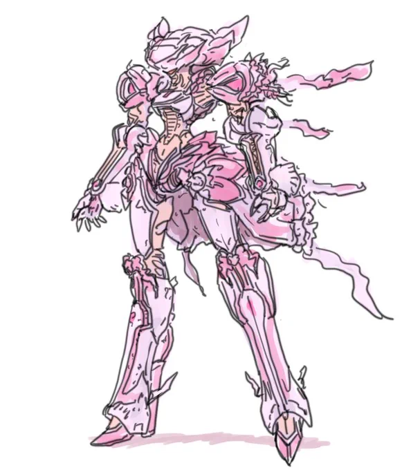 #オリロボは性癖の見本市オリキャラは描けないのでロボで……… 
