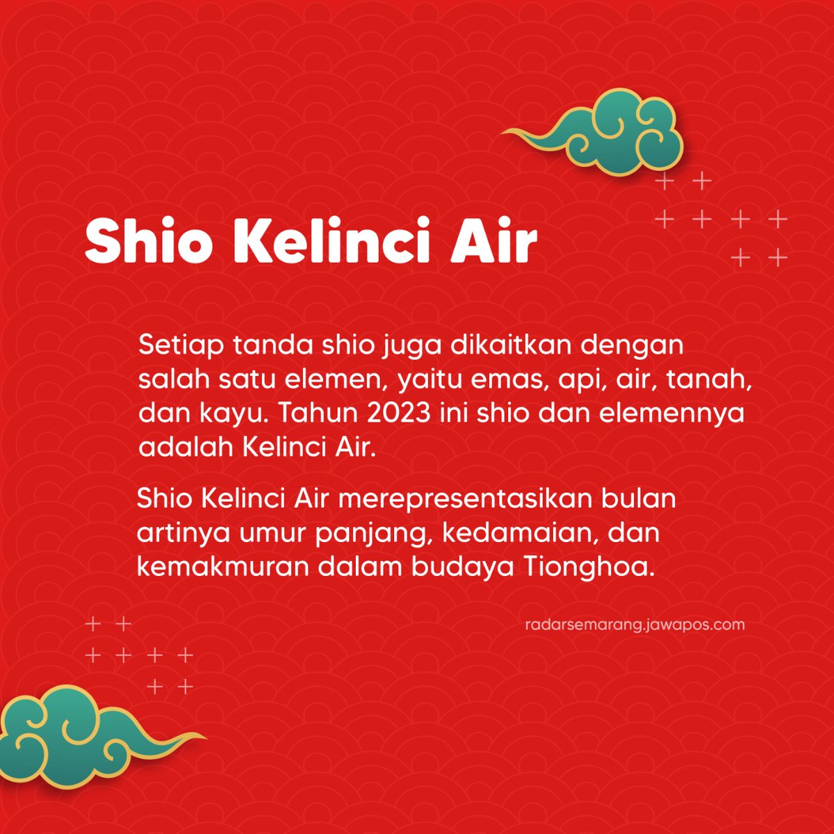 Selamat Tahun Baru Imlek 2023, Gong xi fa cai, shen ti jian kang! 🐇🧧
Semoga di Tahun Kelinci Air ini kegembiraan, dan kesehatan selalu menyertaimu.✨
_
Pendaftaran Online link>> admisi.trilogi.ac.id

#UniversitasTRILOGI #TrilogiUniversity #universitas #kampusjakarta #kuliah