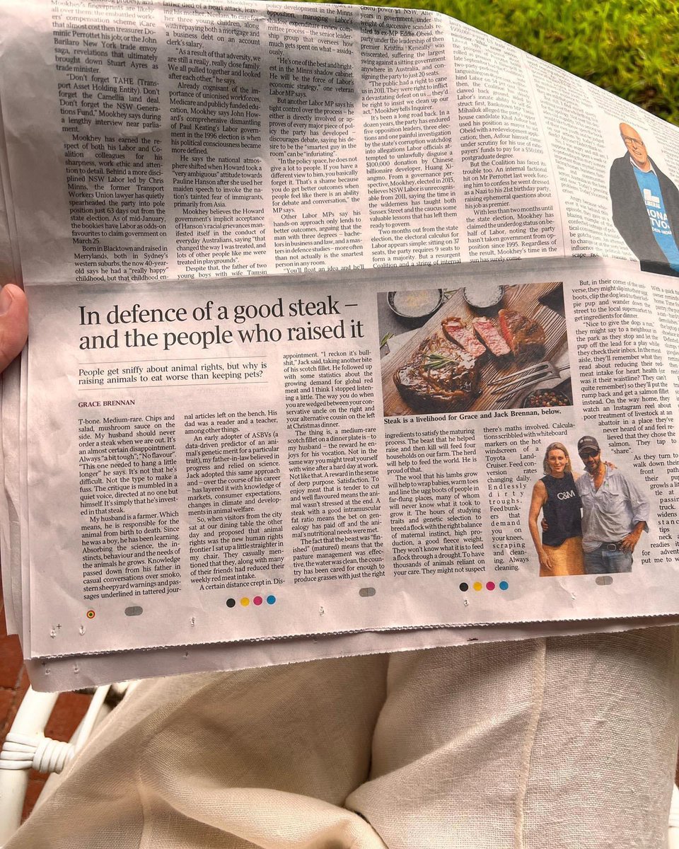 AHNConsulting's tweet photo. Bravo to Grace Brennan on this piece in  the @australian 👌🥩 🐮 https://t.co/5VeS1qbdkT