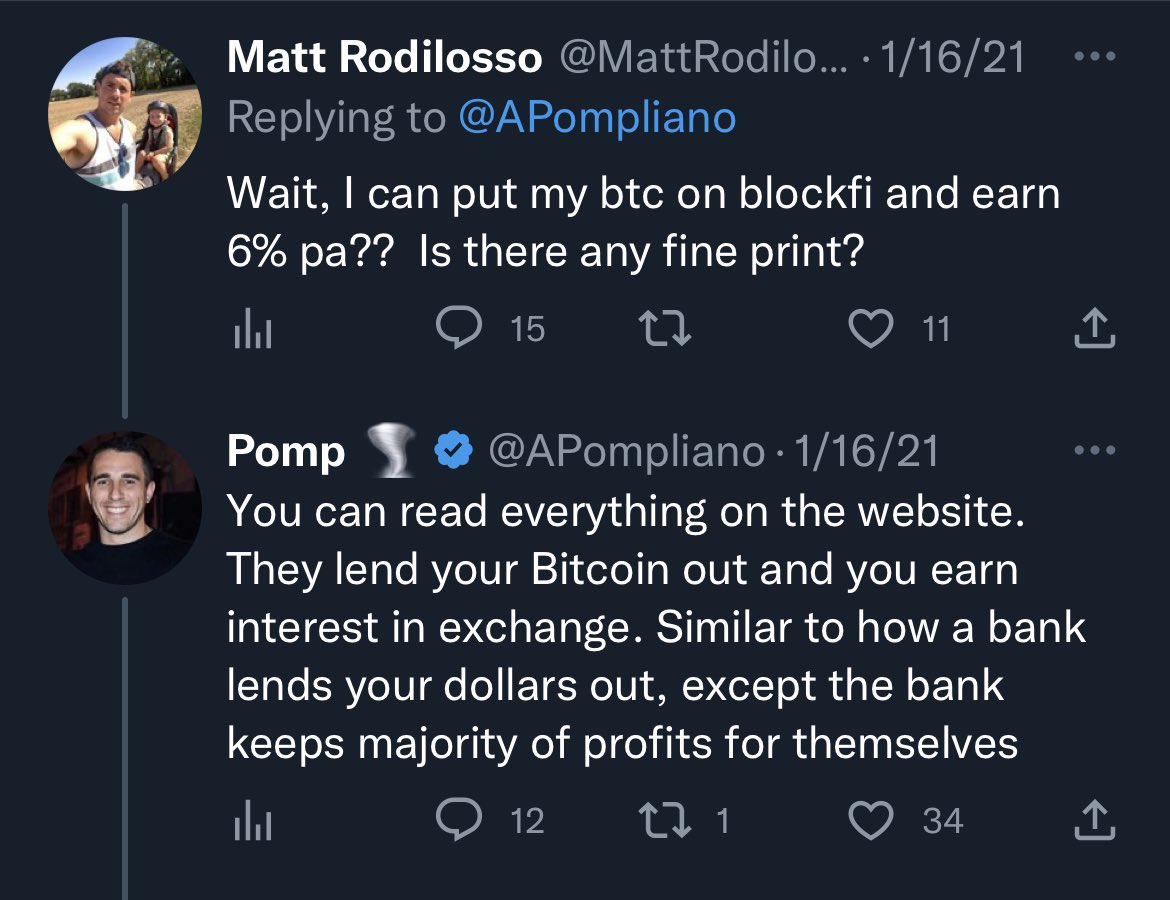 Reading some of these old Pomp tweets for BlockFi and just getting angry all over again.