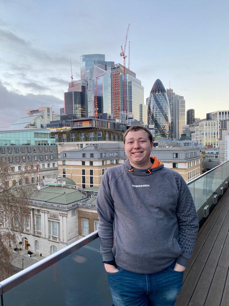 FCGrizEsports's tweet photo. It’s always a great day to be a GRIZ. Esport senior captain Aaron Hollis spent his winter term in the United Kingdom. We are happy to have him back on campus for the spring season. https://t.co/rt1jw65XGH
