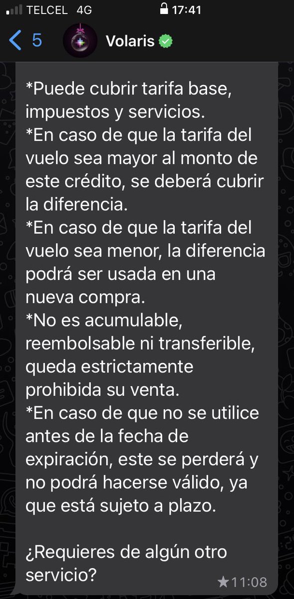 deming_19's tweet photo. @viajaVolaris Ya los contacte por Instagram, Facebook y Whatts App y un crédito electrónico que me dieron por un vuelo sobrevenido NO me lo quieren hacer valido para una compra de boletos mío y de mi familia!!! Como siempre con ustedes publicidad o información engañosa!!! https://t.co/71mBrfqFBT