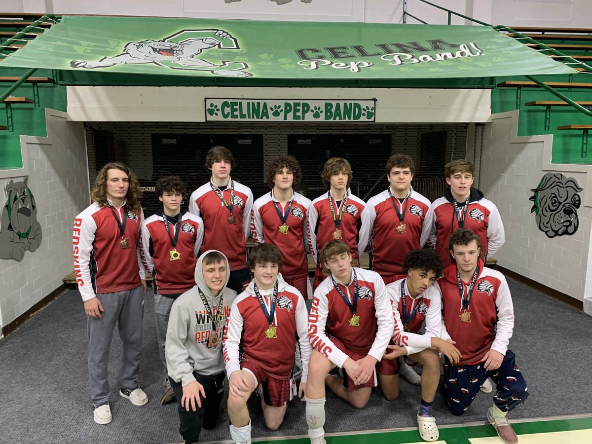 nateosu27's tweet photo. Awesome Day @ Lions Invitational for Wapakoneta Redskins
113 Soph Caden Mellott Champion  138 Fresh Antwan Adams Champion  144 Fresh Jarrett Mullen Champion 150 Fresh Wyatt Buell Champion 190 Junior @Jace67998829 Champion  12 Placers in All and TEAM CHAMPION https://t.co/ZwU1jyHxgg