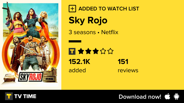 SarahPomier's tweet photo. I've just started following Sky Rojo https://t.co/BJnYTlcAbx #tvtime https://t.co/tnZoS0NqBk