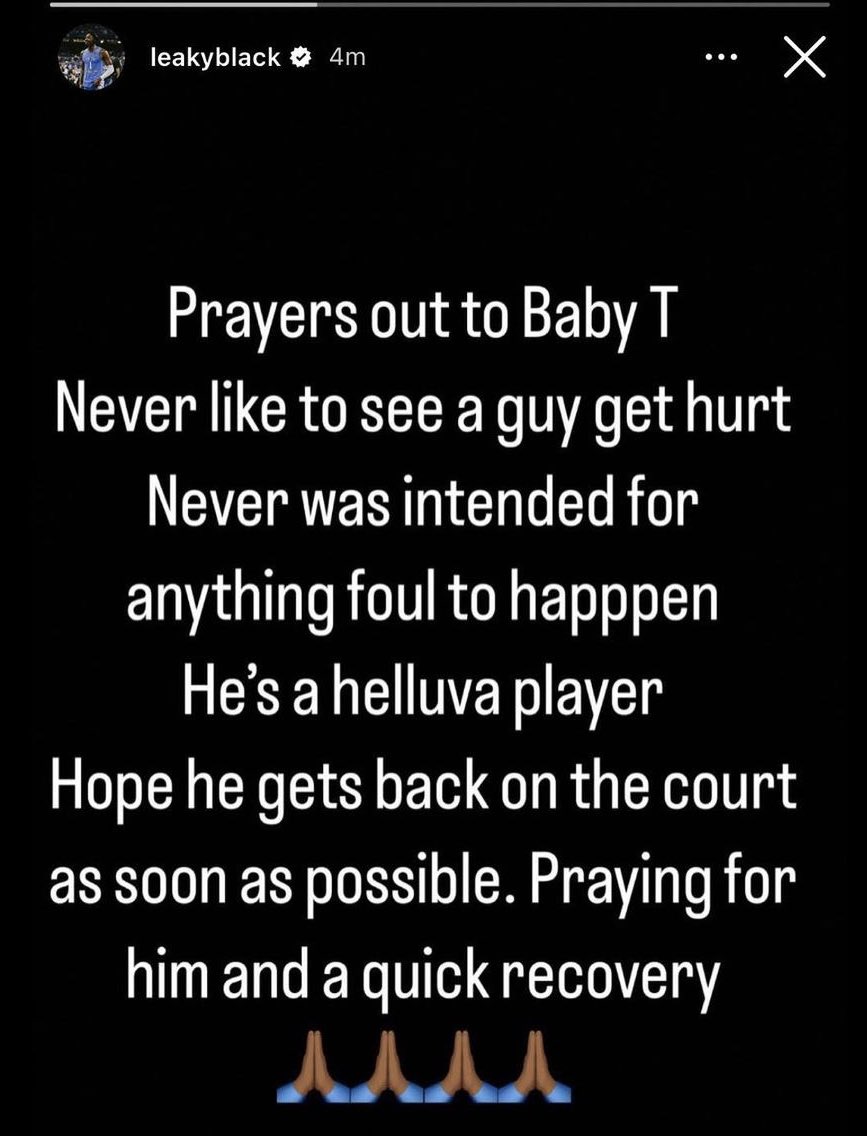 Leaky, classy as always!🫡