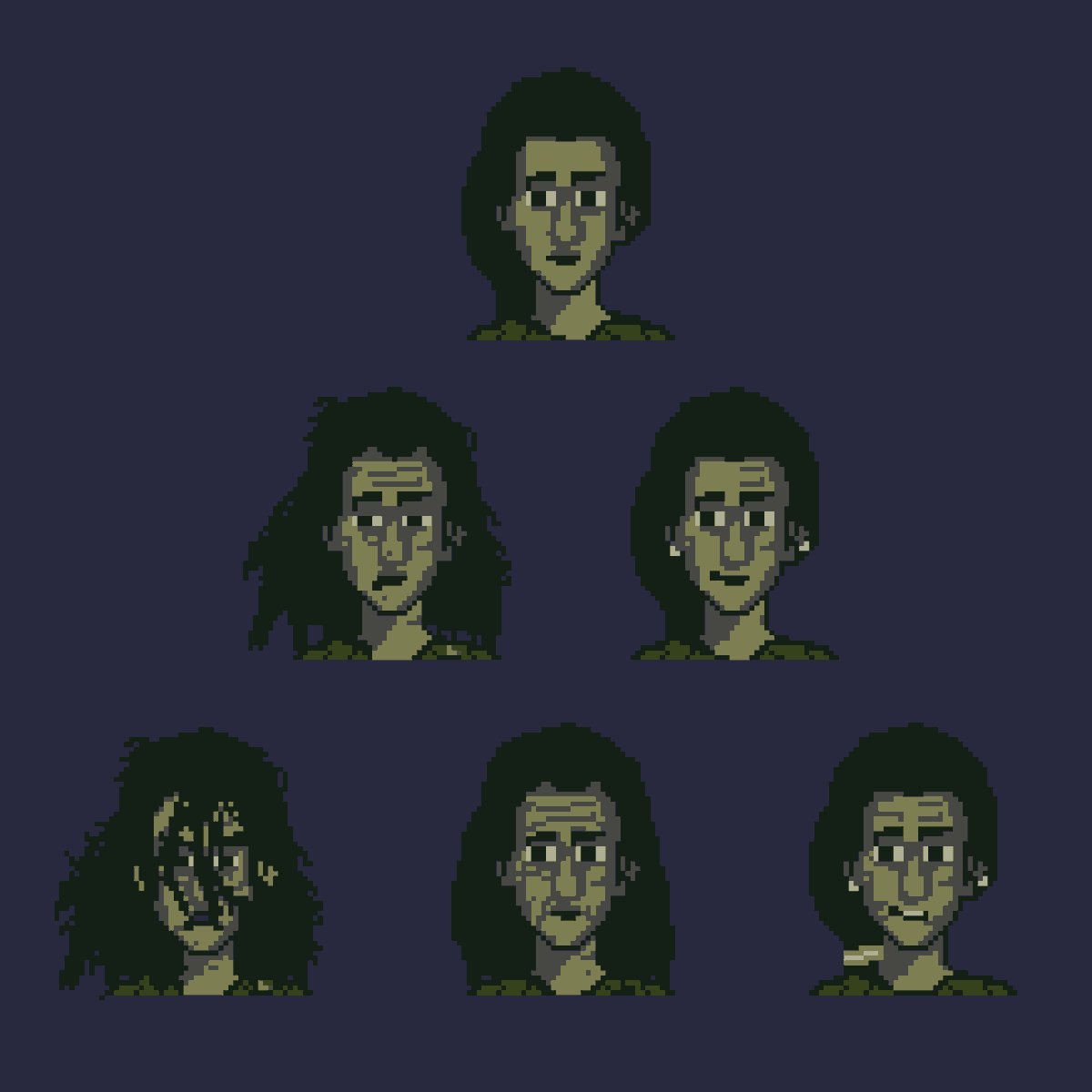 LazerGenuStudio's tweet photo. Aging gracefully or nah?
 #pixelart #pixel #art #digitalart #pixels #gamedev #videogames #pixelartwork #indiegame #illustration #gaming #game #indiedev https://t.co/3uUejXomfA