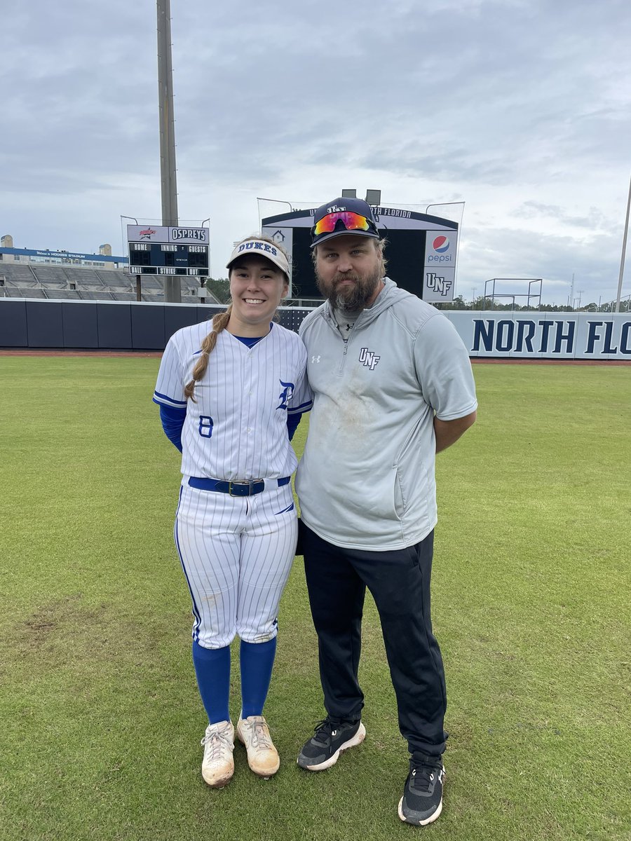 Thankful for getting the opportunity to play on the Ospreys beautiful field! Thank you for having me <a href="/JeffConrad10/">Jeff Conrad</a> <a href="/stovetop4/">Andrew Stover</a> <a href="/SweattKelsey/">Kelsey sweatt</a> I had an awesome time at camp today! Good luck coaches &amp; players on your upcoming season! <a href="/OspreySB/">UNF Softball</a> #SWOOP #Birdsofclay @LadyDukesBetsa