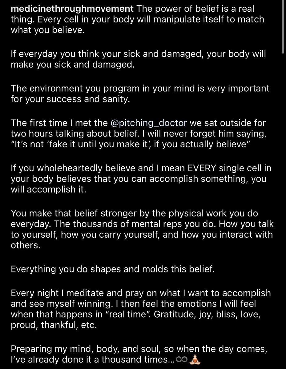 Powerful stuff‼️ I’ve seen this. I believe in this.