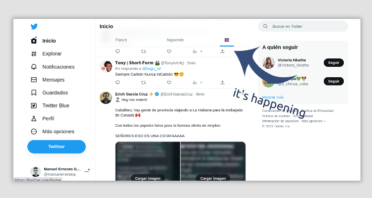 manuelernestog's tweet photo. Finally tenemos listas en #TwitterWeb 🤩 https://t.co/IFnjAu5wGP