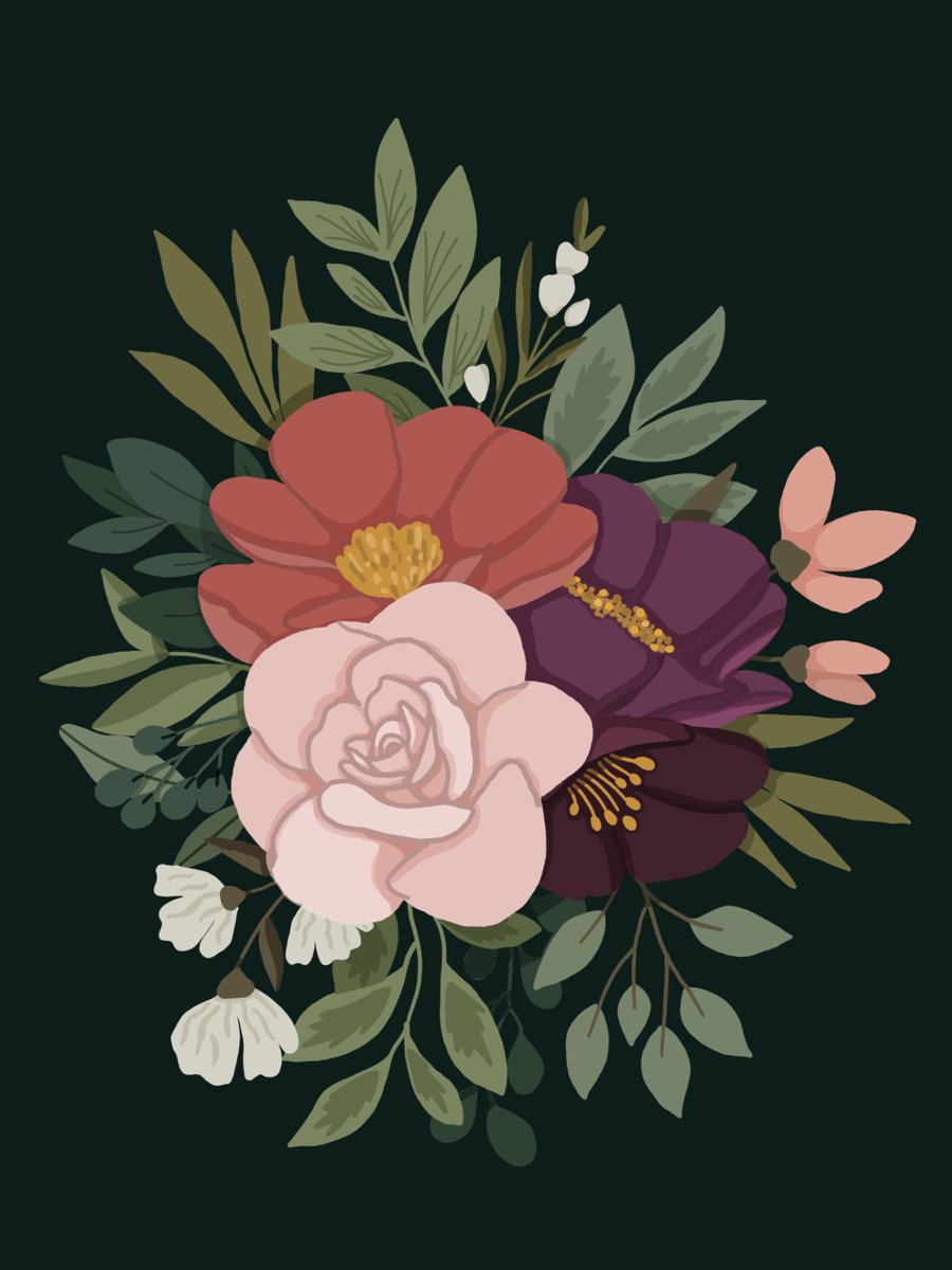 msfilegar's tweet photo. I bought myself a Procreate class on flat florals for my birthday. I’ve been dedicating time every day to practicing and I’m amazed at how relaxing and helpful it is for my brain. I showed my students and they were impressed! Never too old to pick something up. https://t.co/CqhU42QpG9