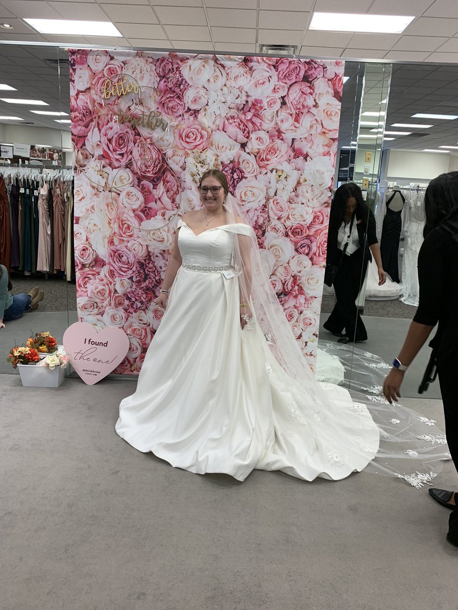 wedding dress reveal