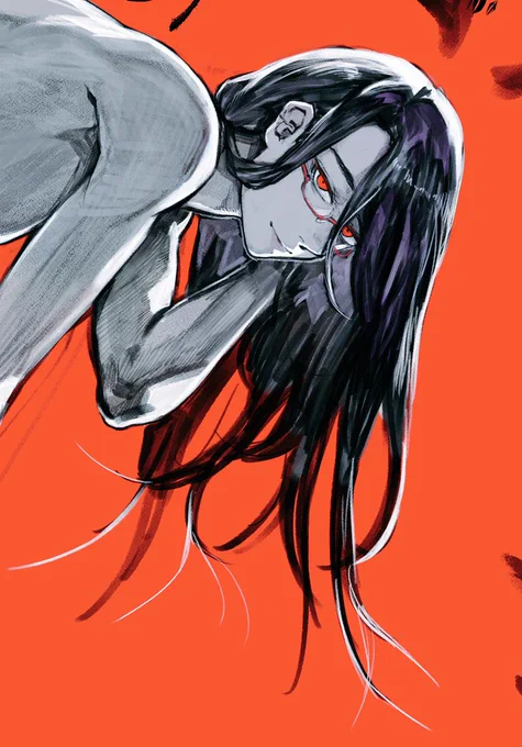 Love drawing Rize before and after the experiments~ 