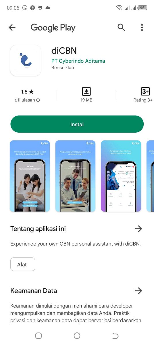 izoelrose's tweet photo. @di_cbn Mo instal apps nya ngeri liat ratingnya. Hire orang dong itu buat ngurus apps nya https://t.co/26tXSuVBuQ