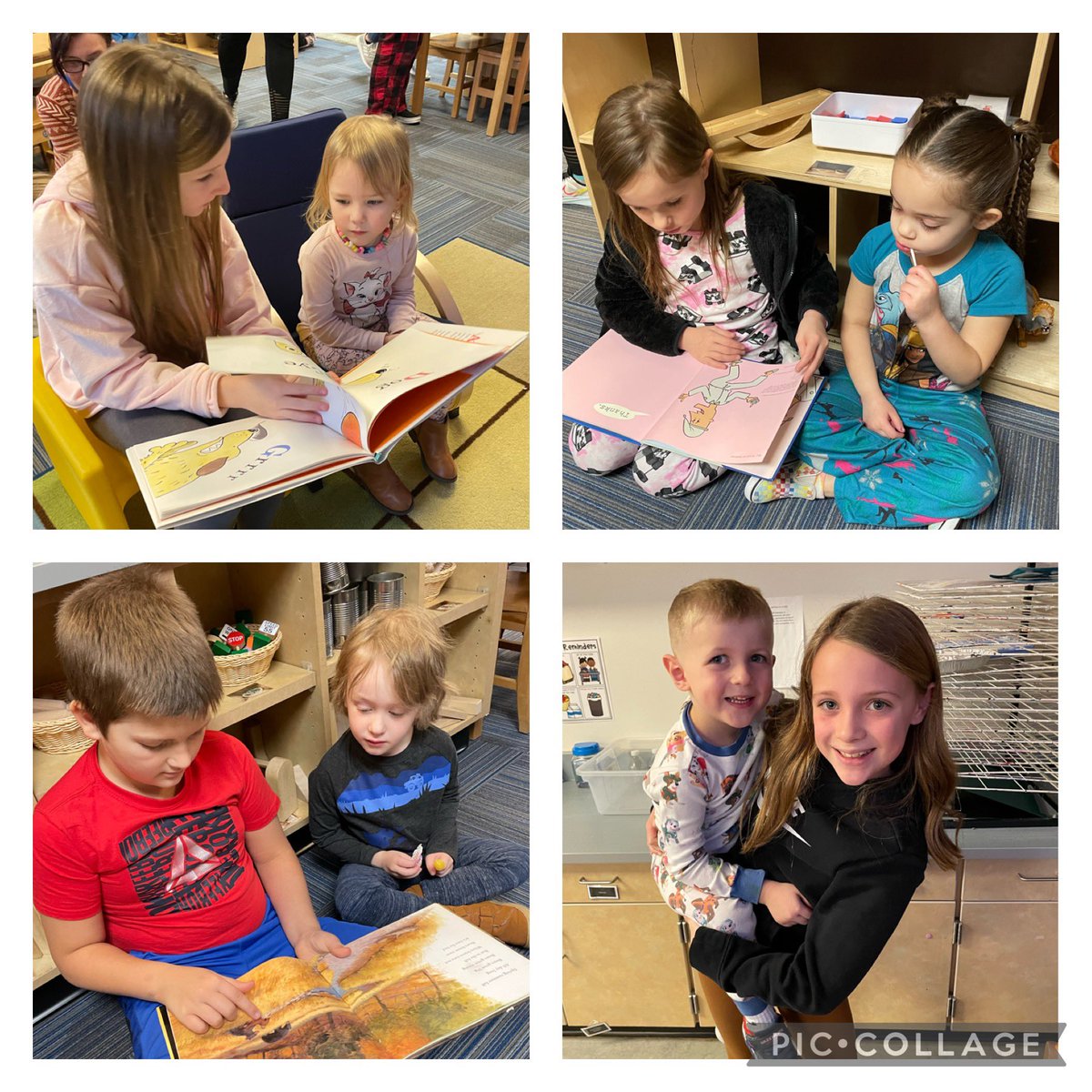 Thirdgrade143's tweet photo. My third graders loved reading with Mrs. Liggett’s class! https://t.co/fEnrasC6YD