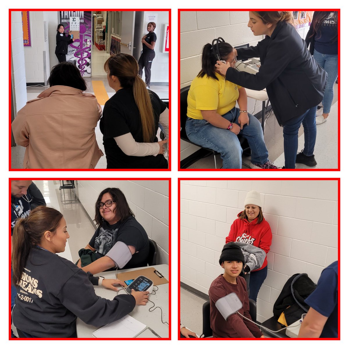DFloresFISD's tweet image. Thank you Dr. Alozie, Southwest University Nursing students and staff, Nurse Margie Perez and Eastlake High School staff for making this day possible for our SISD athletes who will be competing in Special Olympics sports. Great day! #TeamSISD #SpedStrong