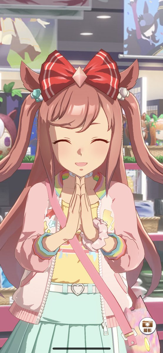 アグネスデジタル(ウマ娘) ,ライスシャワー(ウマ娘) 「かわいい〜 」|アヤハナ。のイラスト