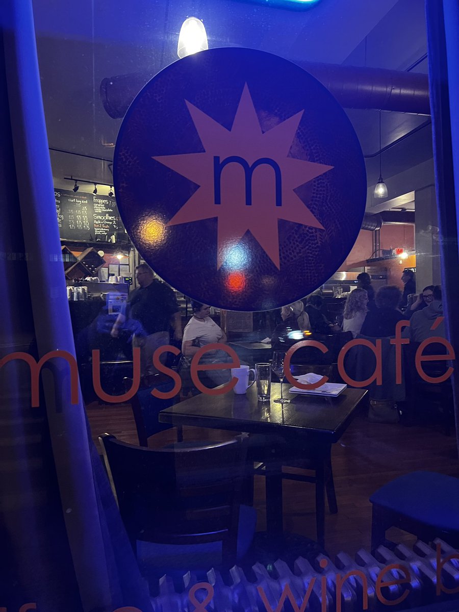 momof3gogogo's tweet photo. Just hangin out at Muse Cafe to support @mike_moroski  and @JamBandJovi . #westwood #Cincinnati #freedirt Fun times! https://t.co/vDoYsejDEo