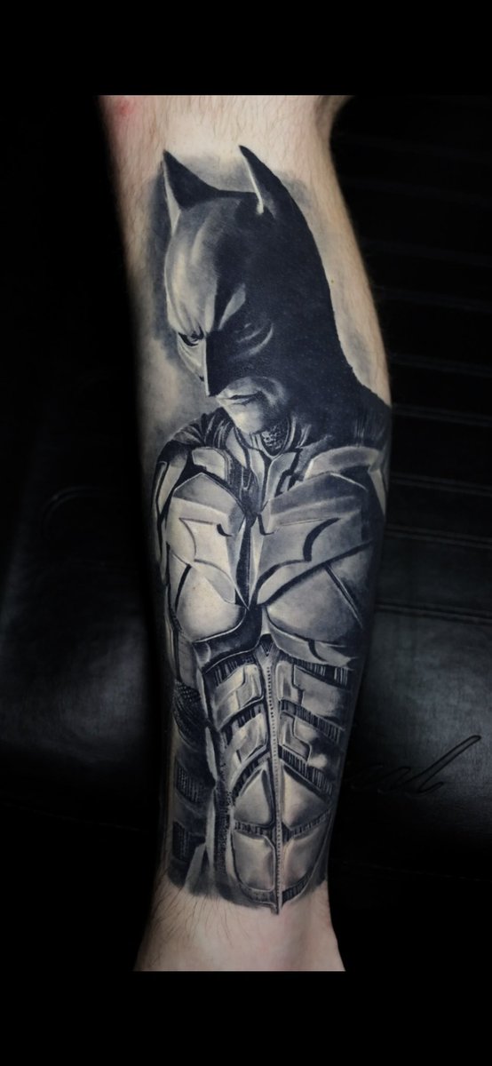 All healed tattoo! #dccomics <a href="/DCComics/">DC Comics</a> <a href="/TheOfficialBale/">Christian Bale</a>