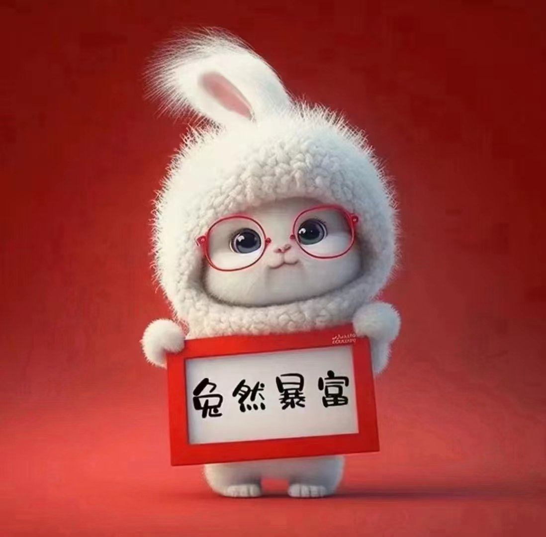Make a fortune in the Year of the Rabbit🐇🐇