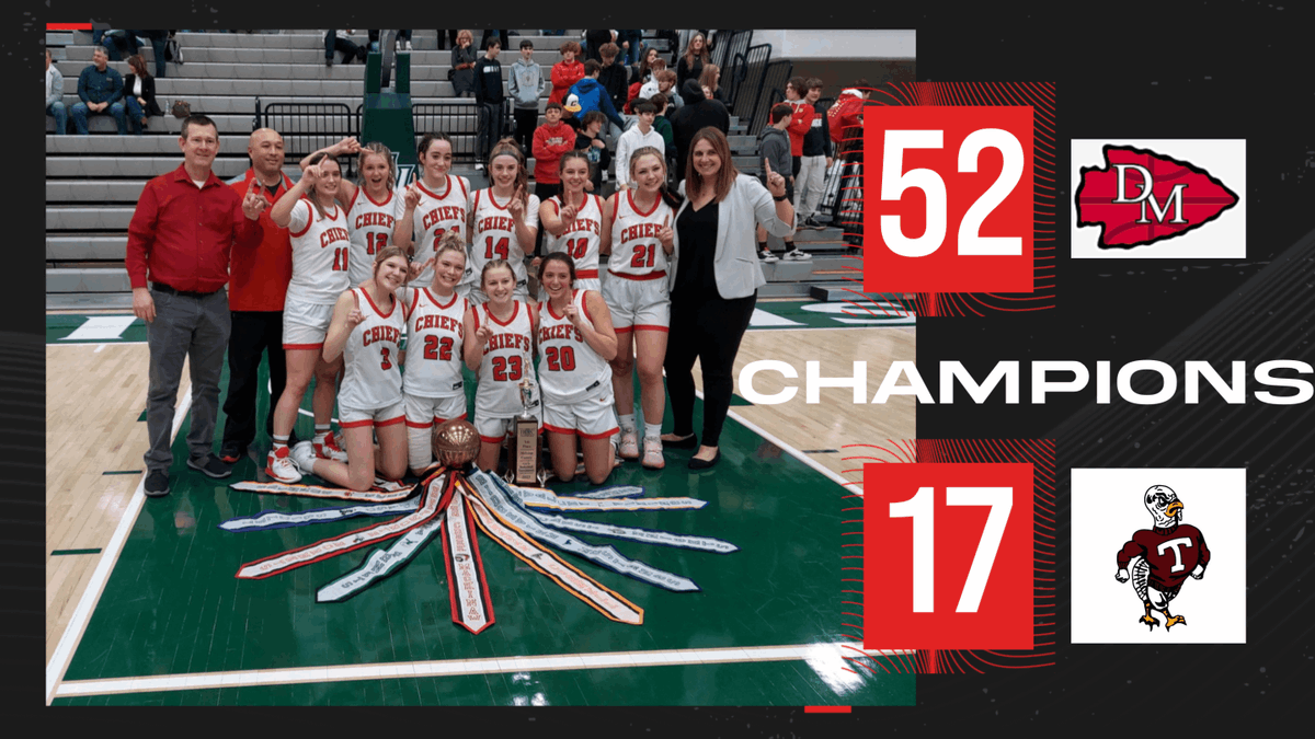 DMladychiefs's tweet photo. Proud of this team beyond words. 3 records and a bonus traveling trophy. Relentless defense wins you championships. https://t.co/277Aqu6KBI