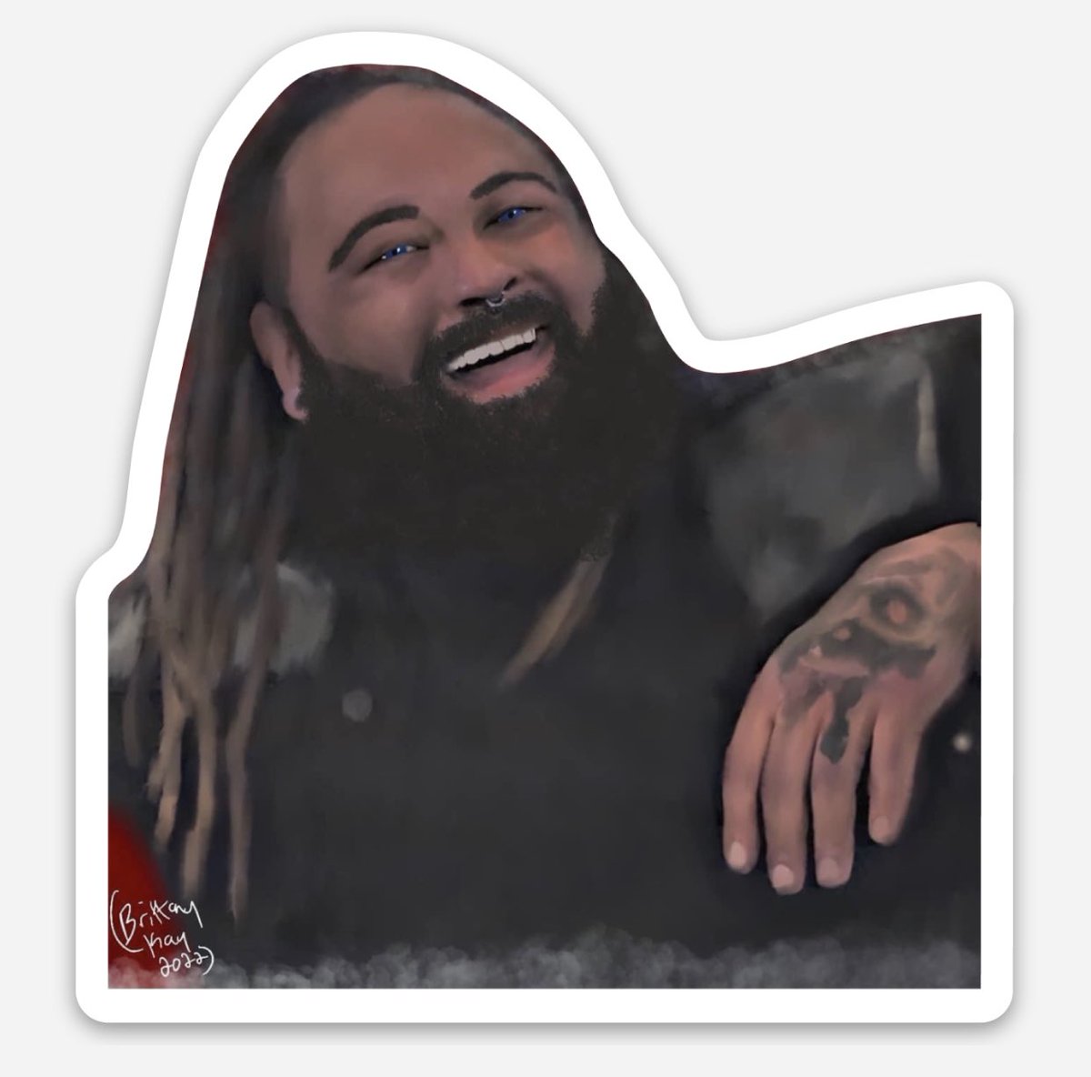 BrittanyKay5150's tweet photo. New @Windham6 stickers coming soon. ✌🏻😃✌🏻 #BrayWyatt #Windham6 #FireflyFunhouse #SmackDown #WWE https://t.co/X13eJs47MW