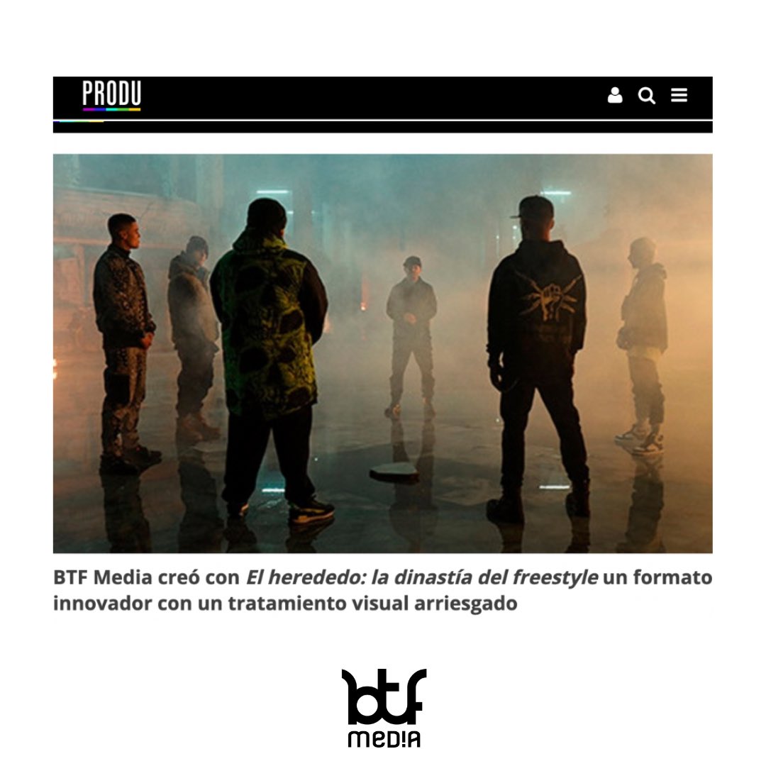 ¡Terminó la espera! La producción de #BTFMedia #elheredero ya está disponible en @starplusla

#BTFMedia #BreakTheFormat