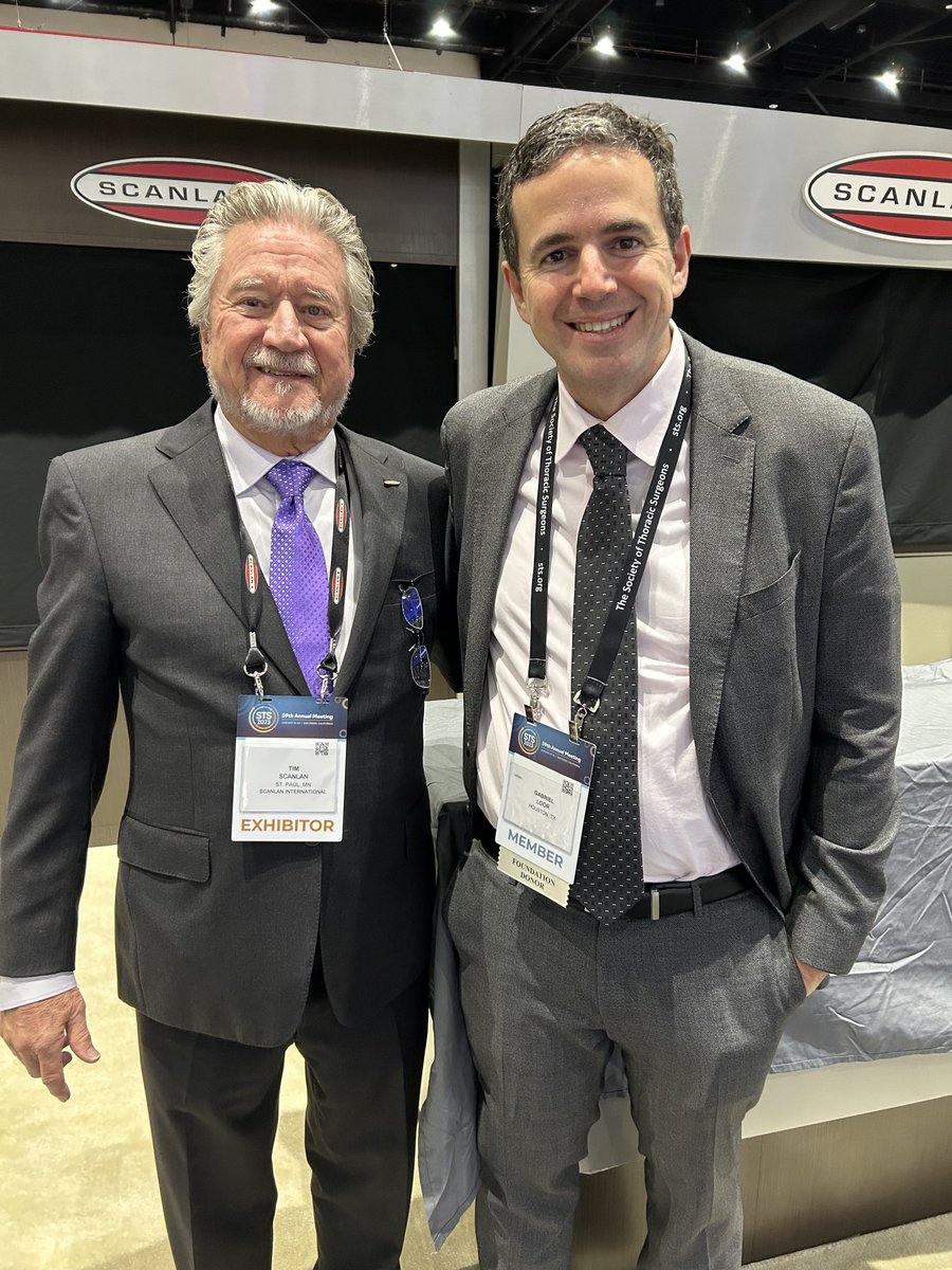 Really value Scanlan’s commitment to producing fine instruments for heart surgery. They’ve been a family business since 1921!  ⁦<a href="/STS_CTsurgery/">The Society of Thoracic Surgeons</a>⁩ ⁦<a href="/tim_scanlan/">Tim Scanlan</a>⁩ ⁦<a href="/Texas_Heart/">Texas Heart Institute @ Baylor College of Medicine</a>⁩ ⁦<a href="/BCM_Surgery/">BCM_Surgery</a>⁩