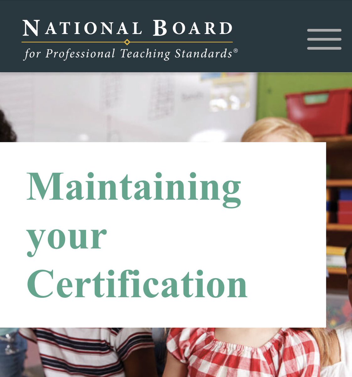 Now it’s real!! Just registered to begin my #MOC for my National Board recertification!! Eekkk!!! @NBPTS @TexasNBCT