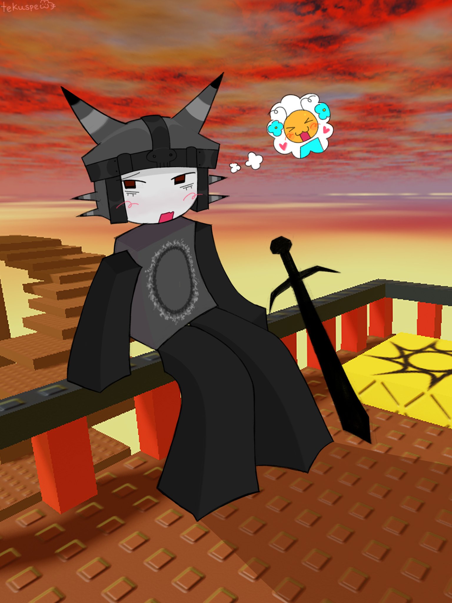 teku on X: stop making me have gay thoughts flower roblox robloxart  t.co0jdicic5Hp  X