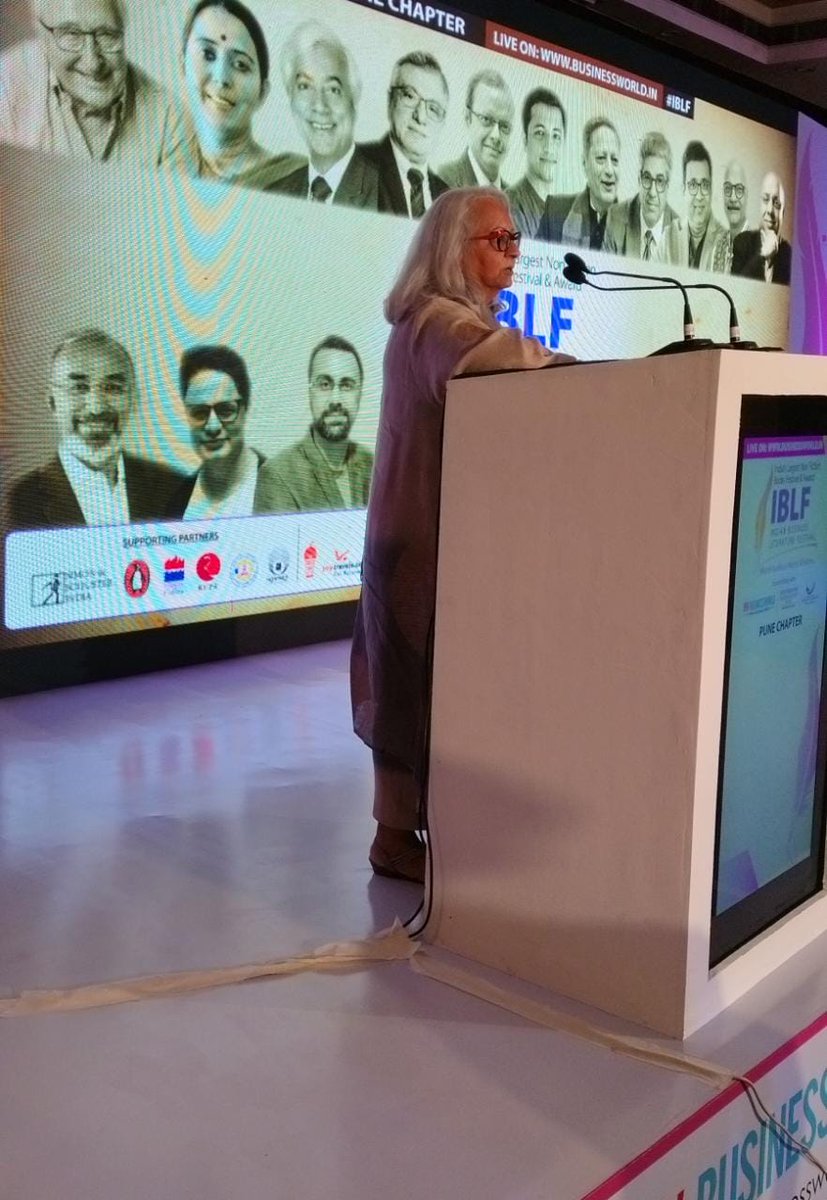 BWBusinessworld's tweet image. Live: @ArunaKatara, President, Hope Foundation and Research Centre (Hope Foundation) &amp;amp; Co-Founder, IBLF speaking at Indian Business Literature Festival #PuneChapter #IBLF 

Join On: bwevents.co.in/india-business…

@anuragbatrayo @tanvieahuja