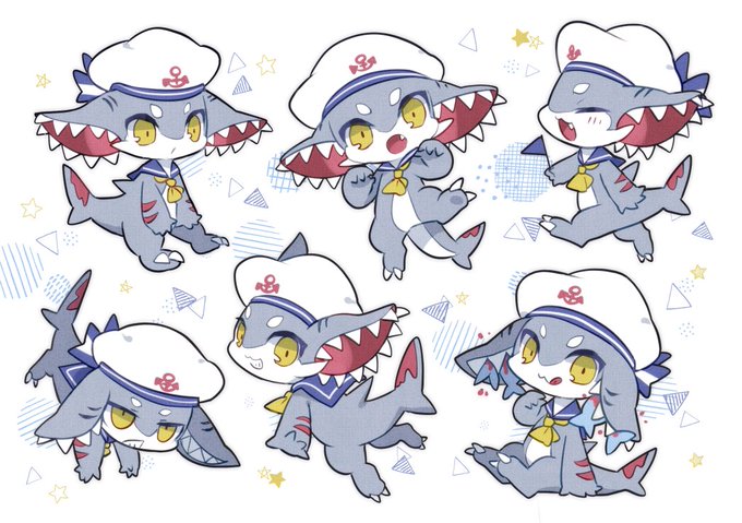 「hat shark tail」 illustration images(Latest)