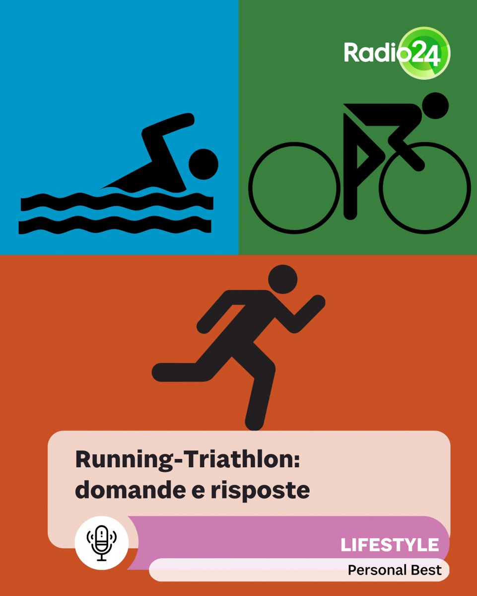 Radio24_news's tweet photo. Appuntamento mensile per rispondere alle domande dei nostri ascoltatori grazie all'esperienza di @Braccoanita e di #FrancescaDeriu
🔊 Ascolta la puntata ▶️ https://t.co/D7G29xemFW
#personalbest @silviolorenzi @21voltedonna #triathlon #domanderisposte #lapassionesisente #radio24 https://t.co/aFtjgjRjFX