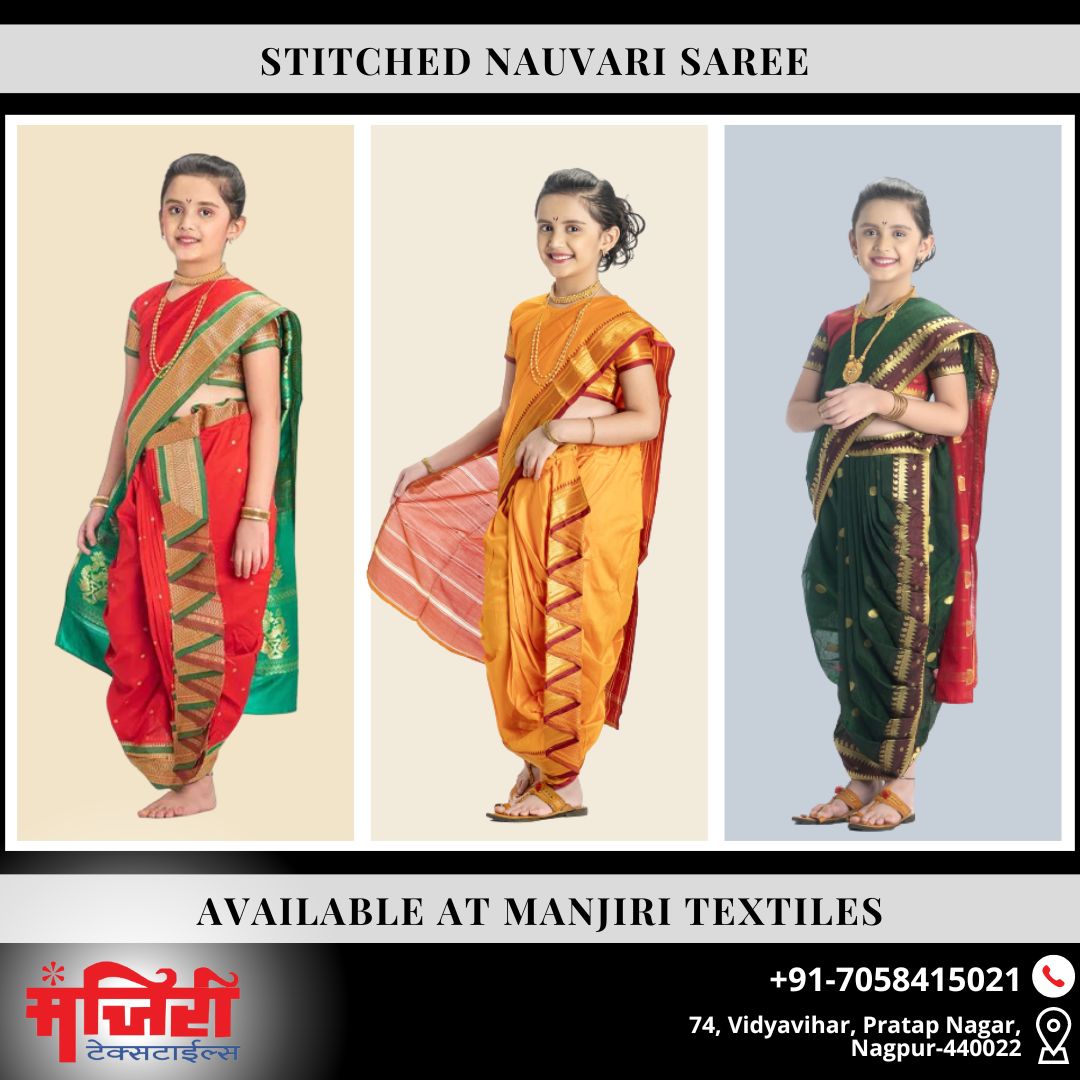 Stitched Nauvari Saree Available At Manjiri Textiles.

contact for more info. :- +91-7058415021
Address :- 74, Vidyavihar, Pratap Nagar, Nagpur-440022

#nauvarisaree #nauvari #marathimulgi #navvari #marathi #marathibride #makeupartist #maharashtrianbride #maharashtra #nath