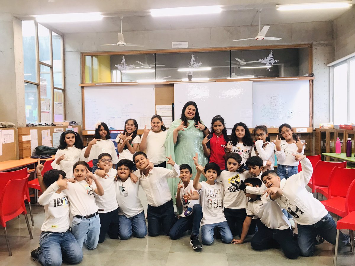 Priyanka_is's tweet photo. Grade 3 Students all geared for the #annualperformance after 2 years. All excited and ready to present their learning in creative way. #headsoff to their enthusiasm @FSSurat @pinkyshah21 @BhattTina https://t.co/Drl9OlR7Ng