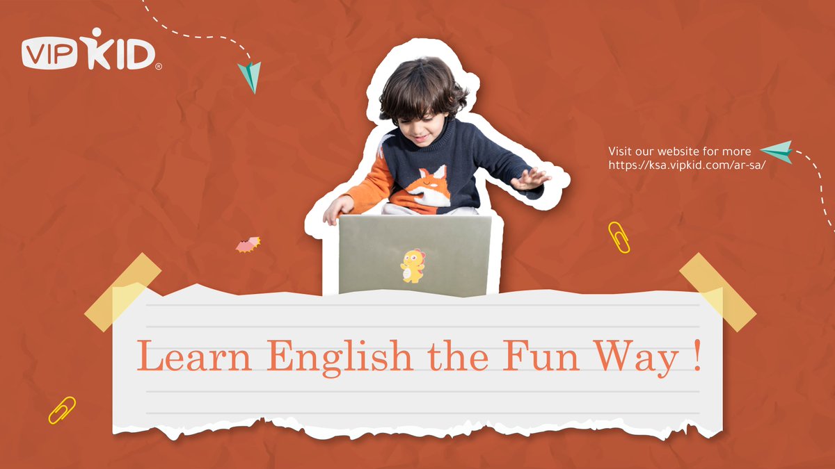 Vipkiddksa's tweet photo. كيف ممكن يتعلم طفلك اللغة #الانجليزية بمتـعة؟ مالكم بالطويلة .. و ببسـاطة مع #VIPKID 😍👏 https://t.co/YbbVoWFldb